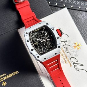 Richard Mille RM35-01 Rafael Nadal White Carbon Replica Watches BBR 44mm (1)
