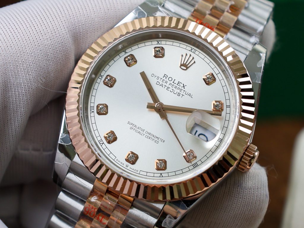 Rolex DateJust 126331 Gold Wrapped Bes Replica GM Factory 41mm (1)