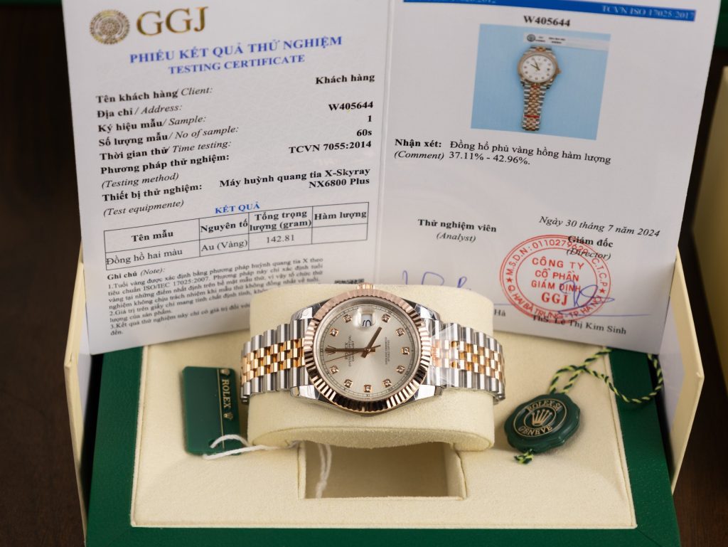 Rolex DateJust 126331 Gold Wrapped Bes Replica GM Factory 41mm (1)