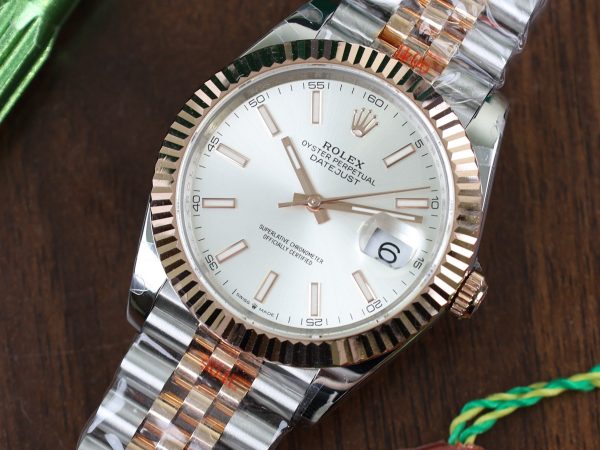 Rolex DateJust 126331 Gold Wrapped Replica Watch GM Factory 41mm (4)