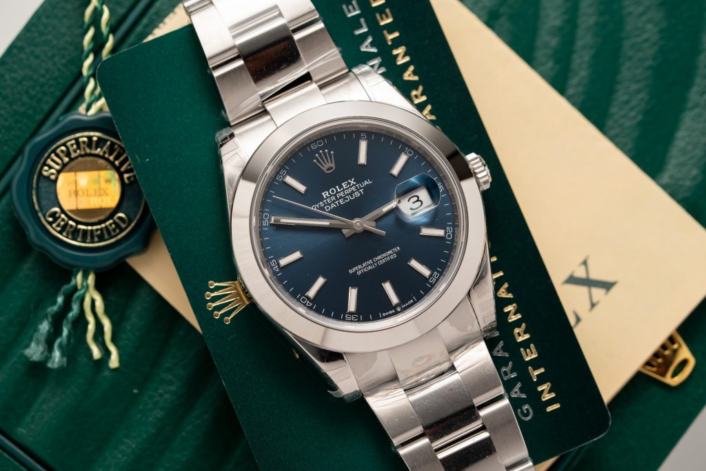 Rolex Datejust 126300 Replica Watches VS Factory Blue Dial 41mm (1)