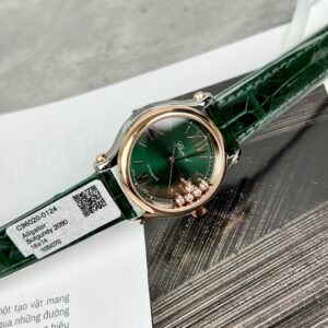 Chopard Replica Watches Best Quality Green Color 36mm (1)