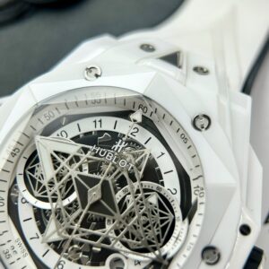 Hublot Big Bang Sang Bleu II White Ceramic Replica Watches Best (9)