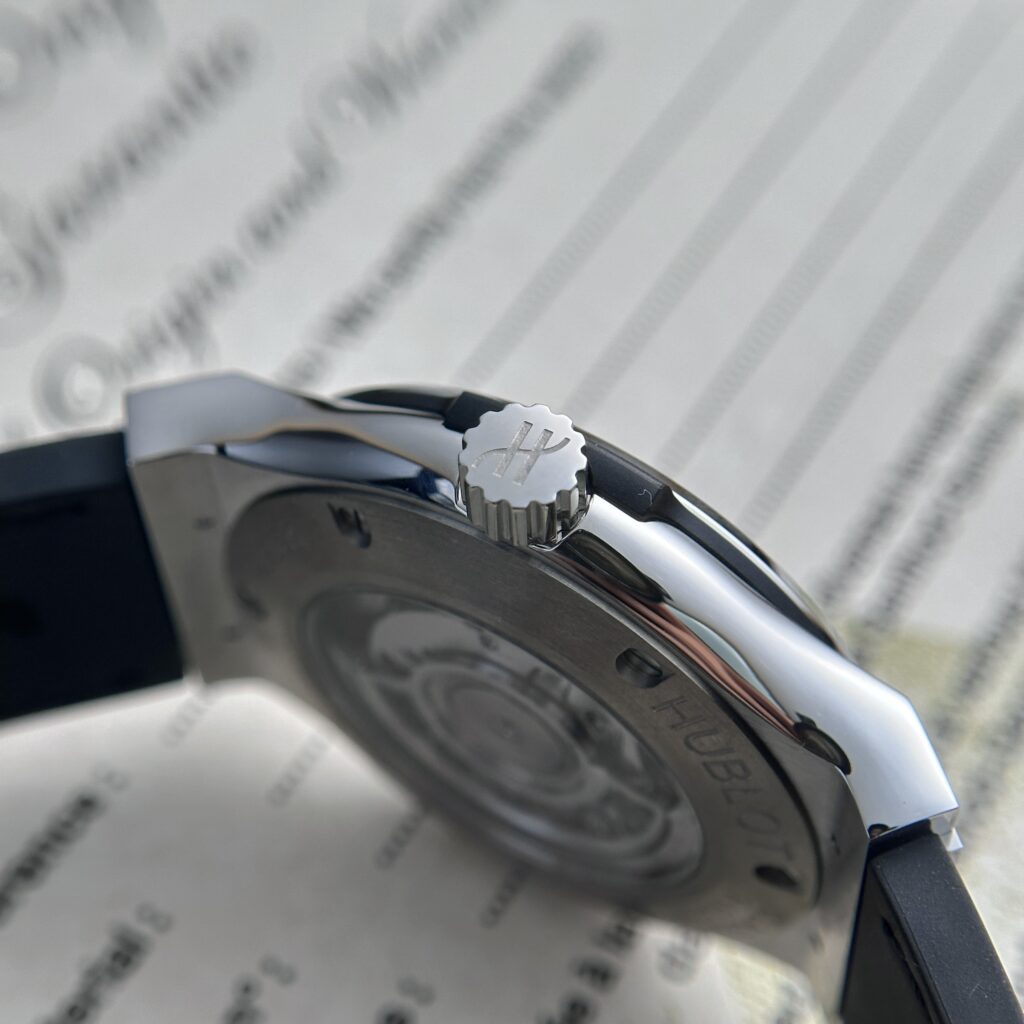 Hublot Classic Fusion Titanium Replica Watches JJF Factory White Dial 42mm (7)