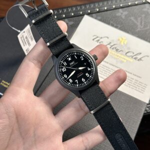 IWC Pilot’s Top Gun IW326901 Black Ceramic Replica Watches (1)