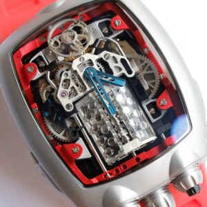 Jacob & Co Bugatti Chiron Replica Watch Red Color 44mm (1)