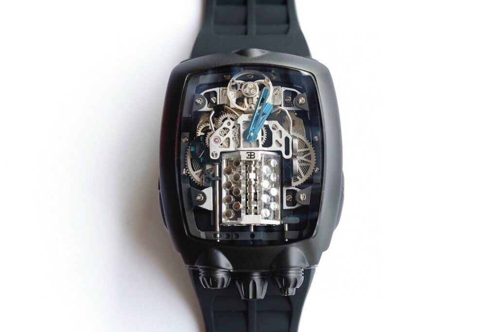 Jacob & Co Bugatti Chiron Replica Watches All Black 44mm (9)