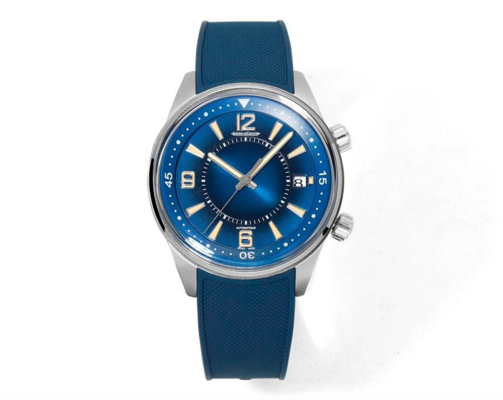 Jaeger Lecoultre Automatique Replica Watches Blue Color 42mm (6)