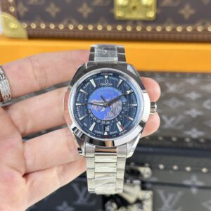 Omega Seamaster Aqua Terra Replica Watches Blue VS Factory 43mm (8)