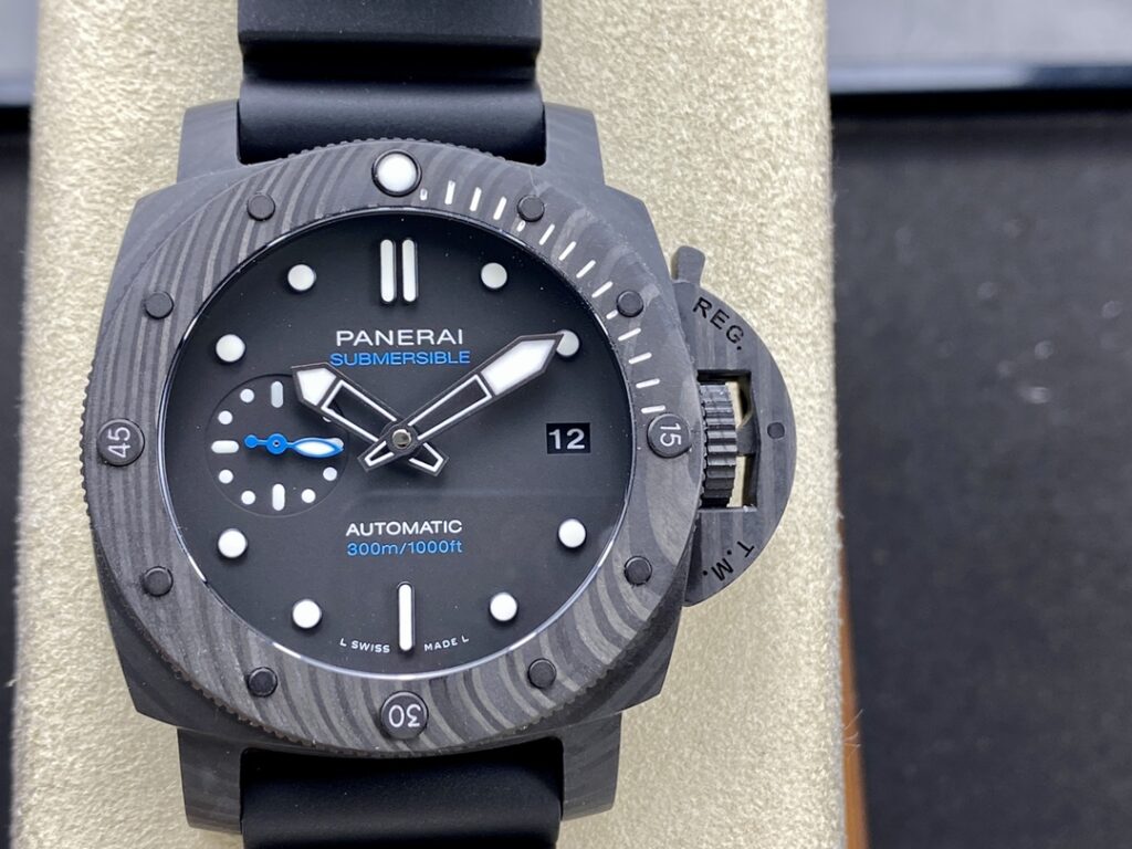 Panerai Submersible Carbotech PAM02231 Replica Watches VS Factory 42mm (8)