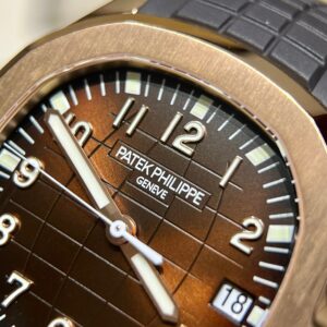 Patek Philippe Aquanaut 5167 18K Gold Wrapped Chocolate Dial 40mm (10)