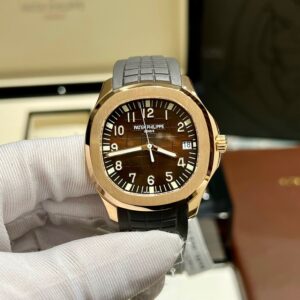 Patek Philippe Aquanaut 5167 18K Gold Wrapped Chocolate Dial 40mm (3)