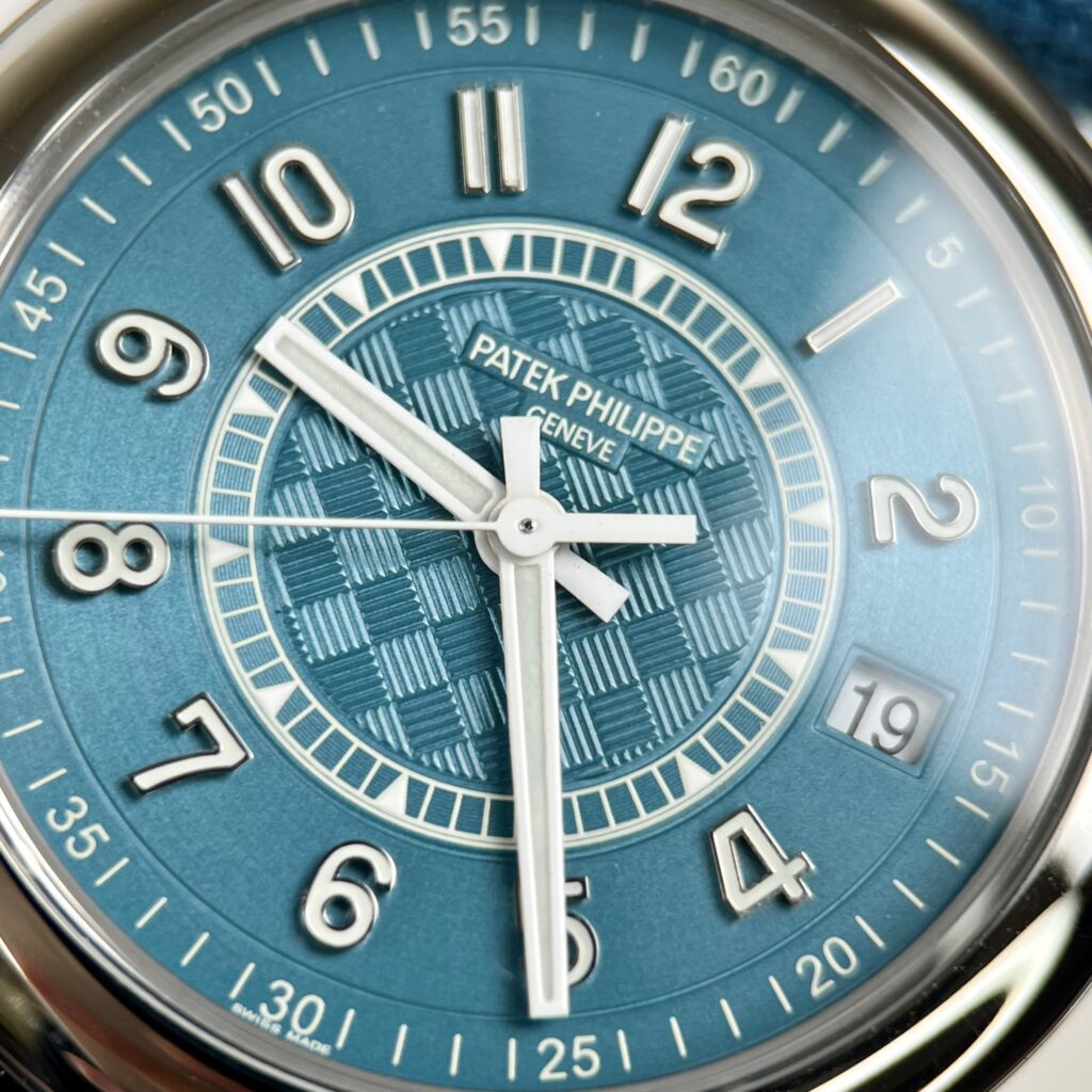 Patek Philippe Calatrava 6007A Replica Watches Blue Color 40mm (1)