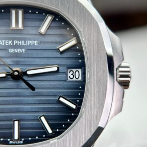 Patek Philippe Nautilus 5711 Replica Watches Leather Strap 3K Factory 40mm (5)