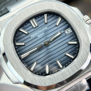 Patek Philippe Nautilus 5711 Replica Watches Leather Strap 3K Factory 40mm (5)