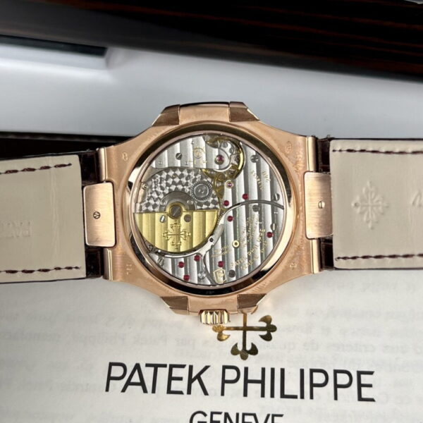 Patek Philippe Nautilus 5724 18K Gold Wrapped and Moissanite Diamonds 40mm (6)