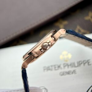 Patek Philippe Nautilus 5724R Gold Wrapped Custom Moissanite Baguette ZF 40mm (1)