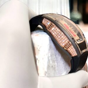 Richard Mille RM07 Rose Gold Wrapped Natural Diamonds 32mm (1)