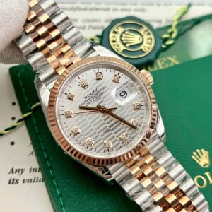 Rolex DateJust 126231 Sliver Fluted Dial Replica Watches VSF 36mm (1)