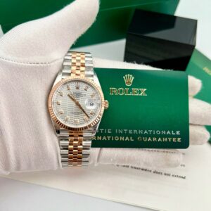 Rolex DateJust 126231 Sliver Fluted Dial Replica Watches VSF 36mm (2)