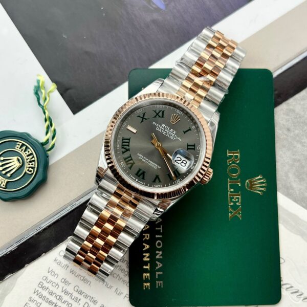 Rolex DateJust 126231 Wimbledon Dial Replica Watches VS Factory 36mm (8)