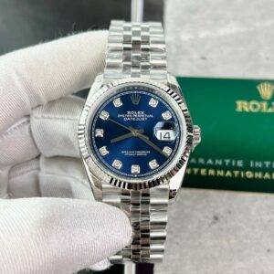 Rolex DateJust 126234 Blue Dial Replica Watches VS Factory 36mm (10)