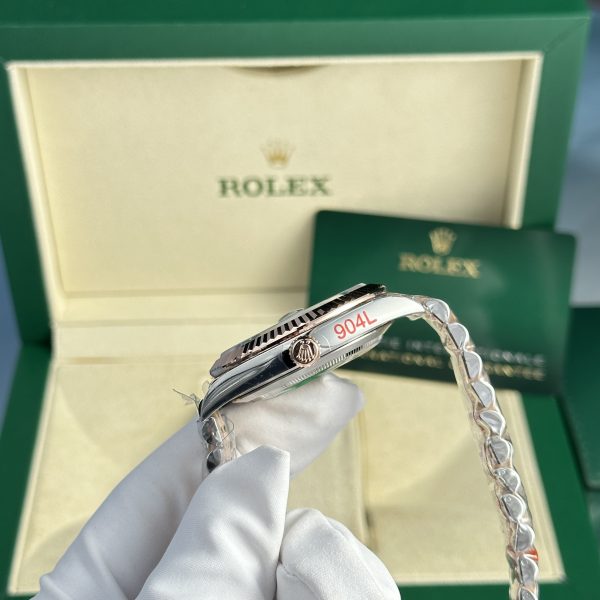 Rolex DateJust Gold Wrapped Chocolate Dial GM Factory V5 (6)