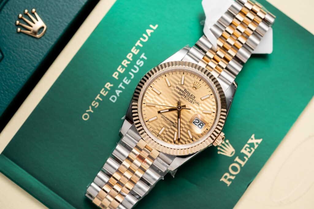 Rolex DateJust Gold Wrapped Fluted Dial GM Factory 36mm