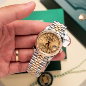 Rolex DateJust Gold Wrapped Fluted Dial GM Factory 36mm