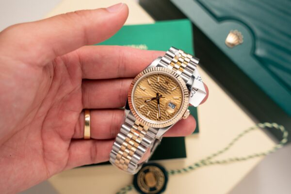 Rolex DateJust Gold Wrapped Fluted Dial GM Factory 36mm