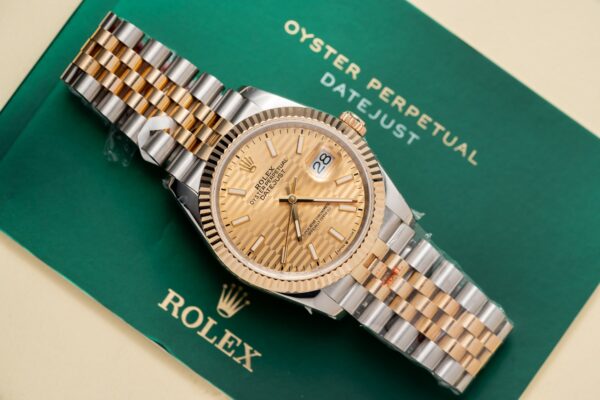 Rolex DateJust Gold Wrapped Fluted Dial GM Factory 36mm