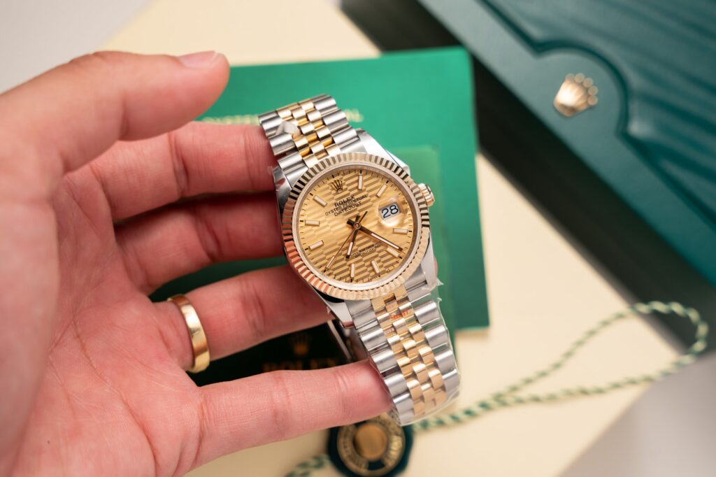 Rolex DateJust Gold Wrapped Fluted Dial GM Factory 36mm