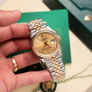 Rolex DateJust Gold Wrapped Fluted Dial GM Factory 36mm