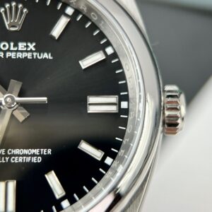 Rolex Oyster Perpetual 126000 Black Dial Replica Clean Factory 36mm (4)