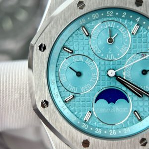 Audemars Piguet Royal Oak Ice Blue 26574ST Best Replica Watch 41mm (1)