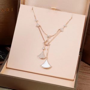 Bvlgari Divas Dream Necklace Custom Diamond Rose Gold 18k (2)