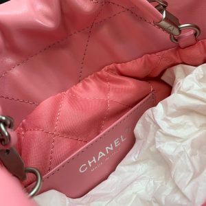 Chanel 22 Small Replica Bags Pink Size 23x25cm (2)