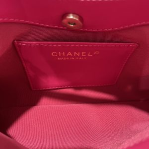 Chanel 31 Small Calfskin Pink Handbags 22x19x5cm (2)