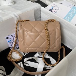 Chanel Charm Cowhide Smooth Replica Bags Size 18cm (2)