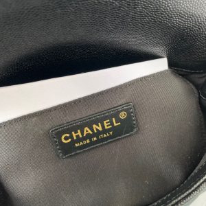 Chanel Handle Mini Grain Leather Replica Bags Size 20cm (2)