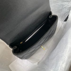 Chanel Handle Mini Grain Leather Replica Bags Size 20cm (2)