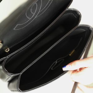 Chanel Trendy Handle Black Replica Bags Size 25cm (2)