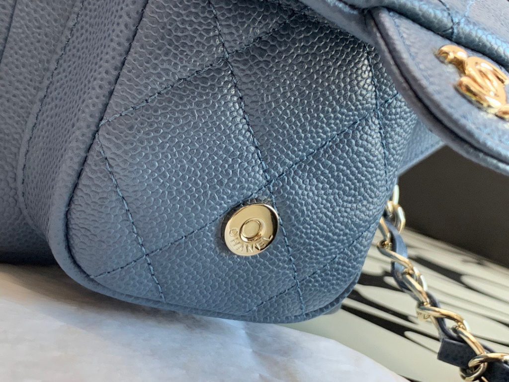 Chanel Women's Blue Backpack Like Authentic 21.5x19 (2)