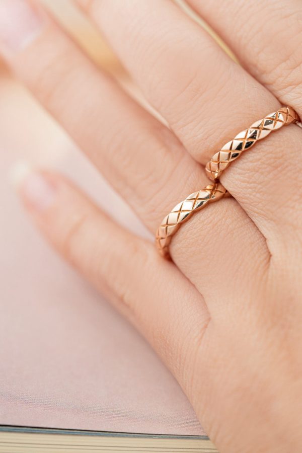 Chanel Women’s Custom Rings Rose Gold 18k (2)