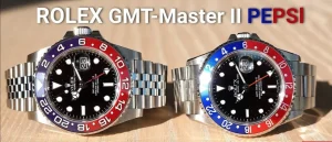 Comparing Rolex GMT Master II Pepsi Replica Watch and Real (1)