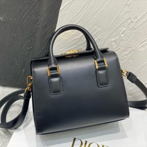 Dior Boston Small Calfskin Black Replica Bags 18 (2)