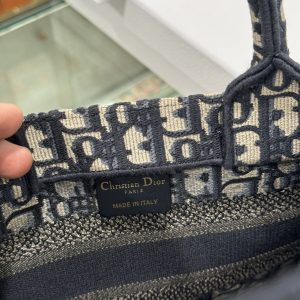 Dior Tote Brocade Embroidered Pattern Replica Bags 26 (2)