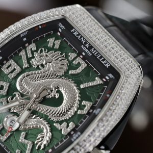 Franck Muller Vanguard Dragon V45 SC DT Green Dial ABF Factory (11)