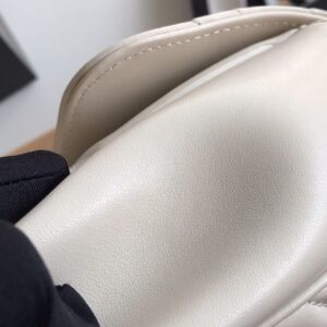 Gucci Marmont Top Handle White Replica Bags 27cm (2)