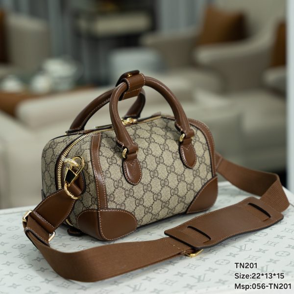 Gucci Speedy Small Duffle Interlocking Replica Bags Size 22x13x15cm (2)